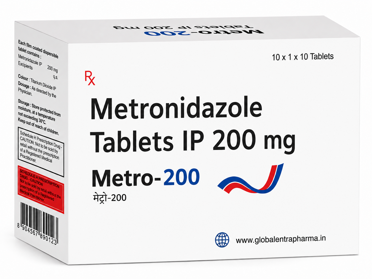 Metronidazole Tablets IP 200 mg Manufacturer in India